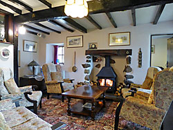 Sitting room, cottage, Great Langdale