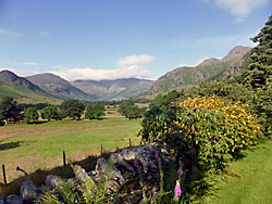 View from garden, Long House, Great Langdale